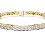 Princess Cut Diamond Tennis Bracelet